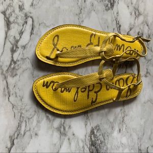Sam Edelman Yellow Gigi Sandal